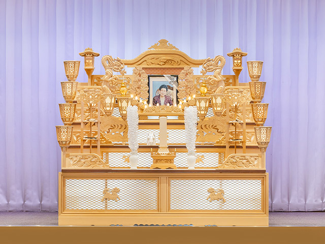 白木祭壇プラン LS01 +(会場・控室)